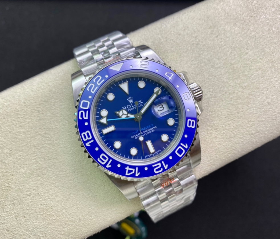 Super Clone GMT-Master II Custom Wildman, Stainless Steel Jubilèe 126710_4