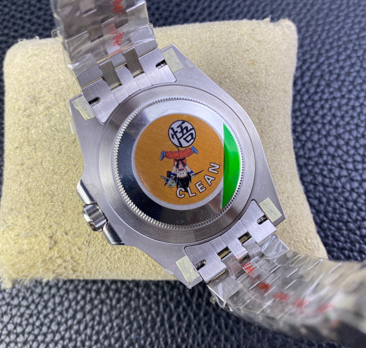 Super Clone GMT-Master II Batman, Stainless Steel Jubilèe 126710_6