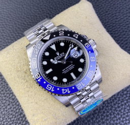Super Clone GMT-Master II Batman, Stainless Steel Jubilèe 126710
