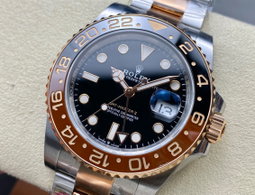 Super Clone GMT-Master II “Root-Beer” Rose Gold & SS 126711