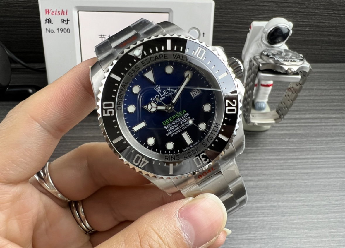 Super Clone Deepsea Sea-Dweller D-Blue 116660 James Cameron assembled watch_0