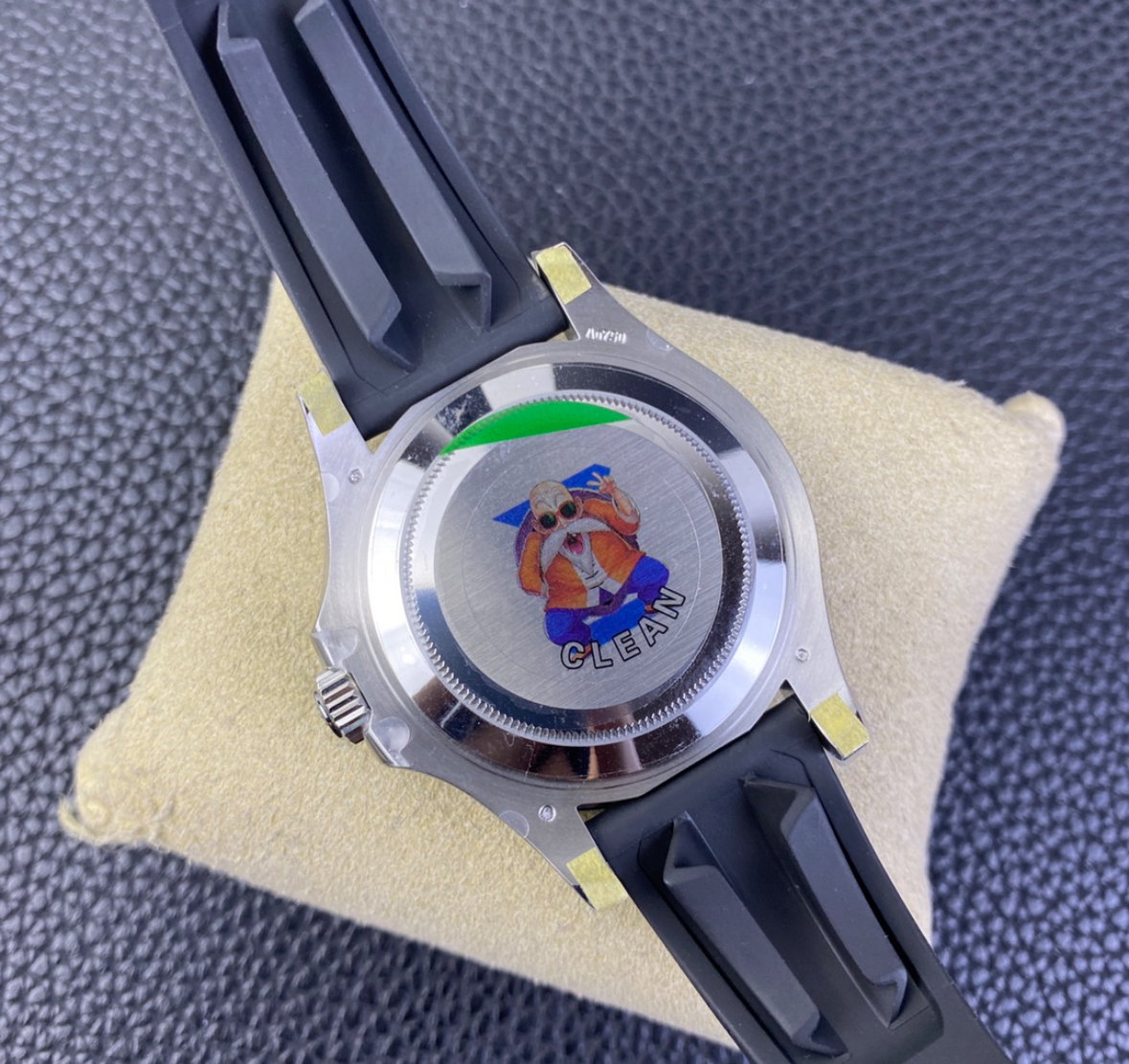 Super Clone Yacht-Master 42mm 226659 Best Edition Black Dial 3D Black Ceramic Bezel on Black Oysterflex Strap_6