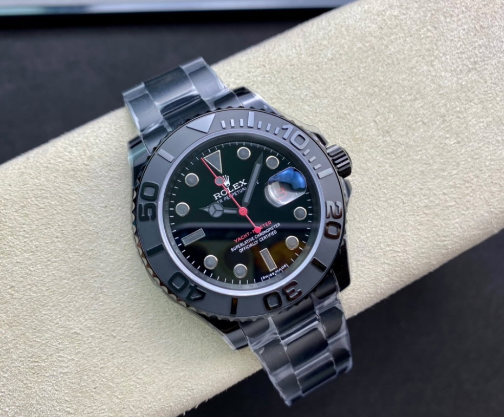 Super Clone Yatch-Master 40mm Black Venom_4