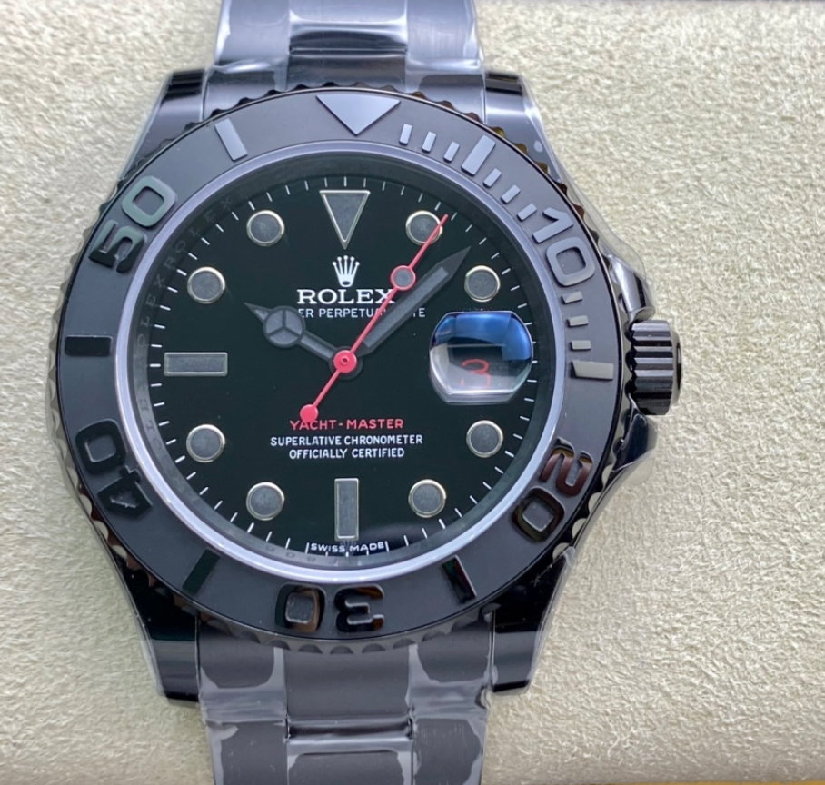Super Clone Yatch-Master 40mm Black Venom_0