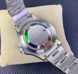 Super Clone Yacht Master 126622 Blue Dial with Red Second Hand 904L Stainless Steel Case & Oyster Steel Bracelet