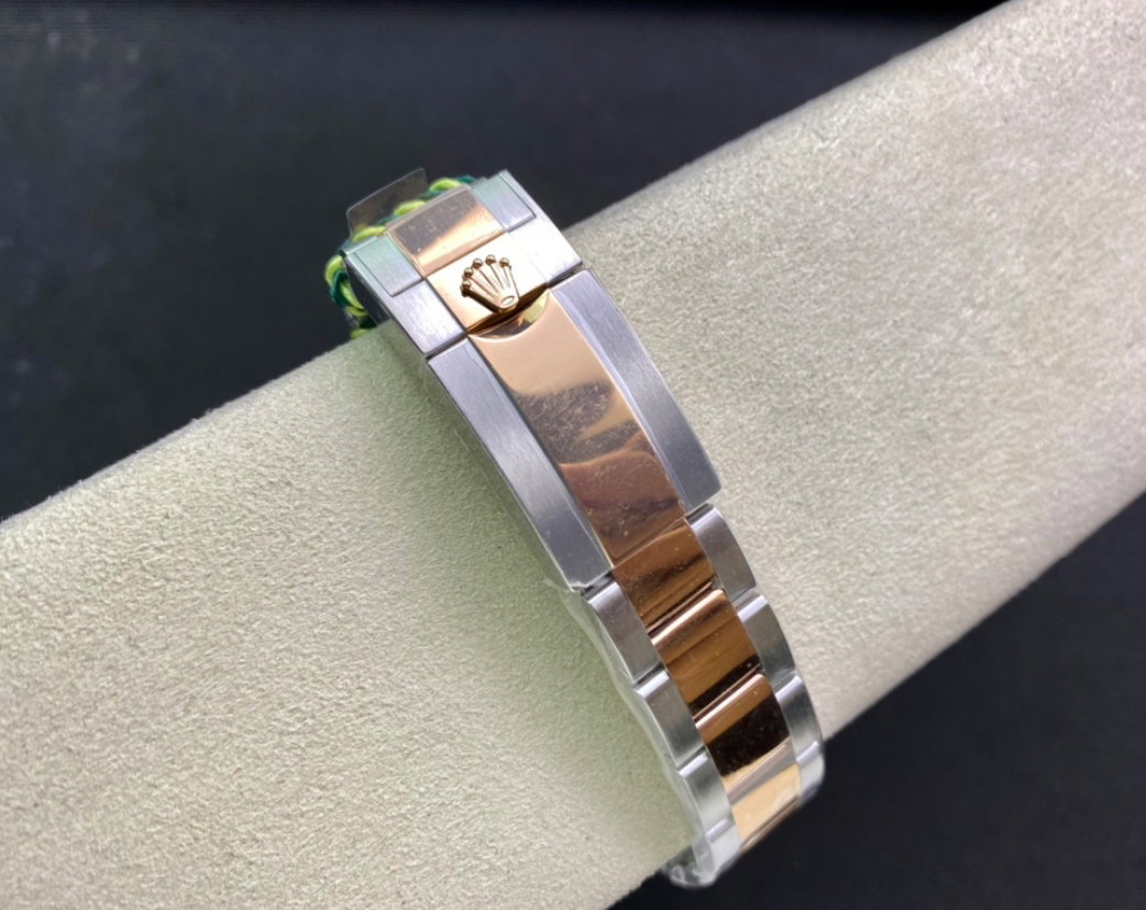 Super Clone Yatch-Master 126621 904L Steel Brown Dial 3D Rose Gold Bezel Rose Gold & Steel Two Tone Bracelet_8