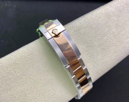 Super Clone Yatch-Master 126621 904L Steel Brown Dial 3D Rose Gold Bezel Rose Gold & Steel Two Tone Bracelet
