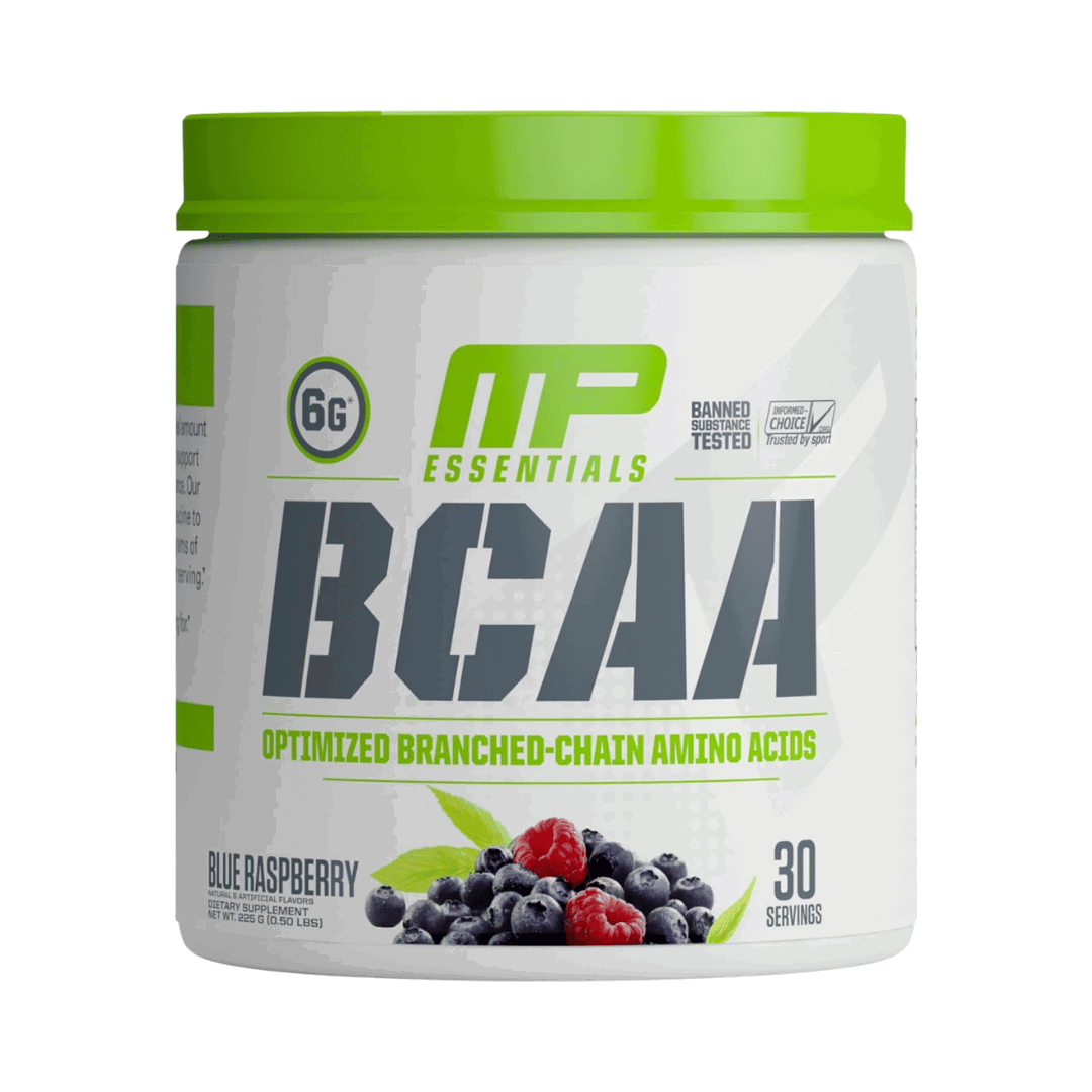 MP BCAA ESSENTIALS BLUE RASP 30 SERV