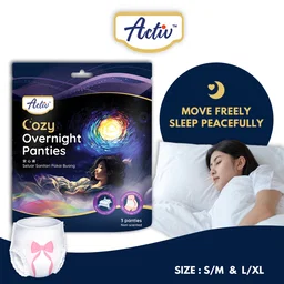 [Rivervale Shores Resident Only] Activ Cozy Overnight Panties / Ultra-Thin Sanitary Pad