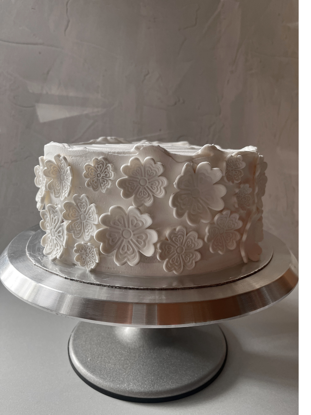 White Flower Cake