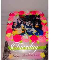 Square cake 