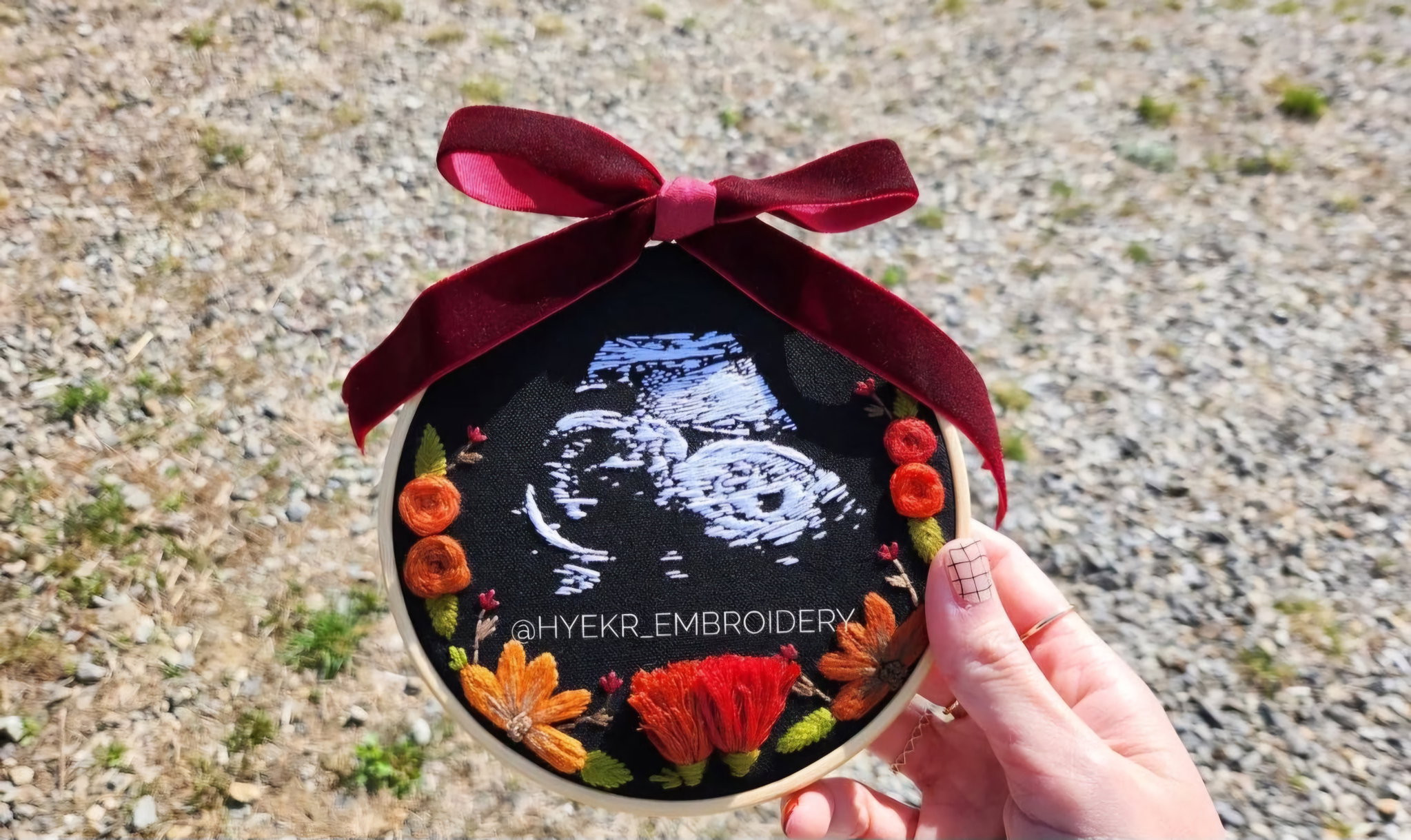 Premium Ultrasound Embroidery Hoop_0