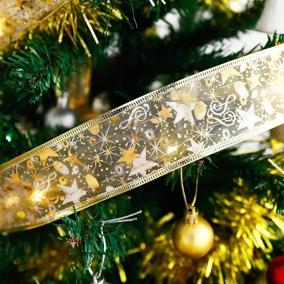 Xmas battery powered ribbon _3