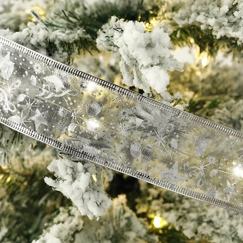 Xmas battery powered ribbon _4