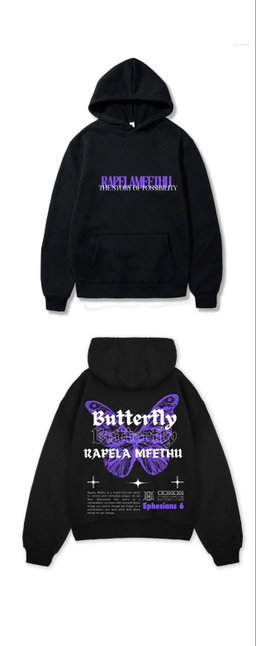 PURPLE BUTTERFLY MECH (hoodie)