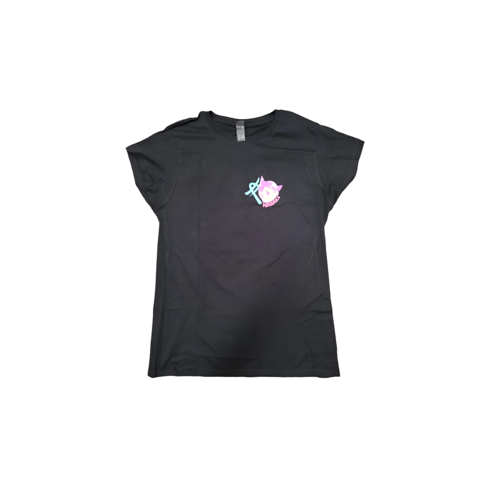 U PLAYERA L.E. HAGAKI NEGRA ASTROBOY MUJER _0