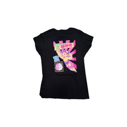 U PLAYERA L.E. HAGAKI NEGRA ASTROBOY MUJER 