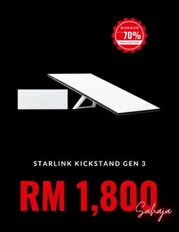 STARLINK UNTUK PERAYAUAN 🏕️