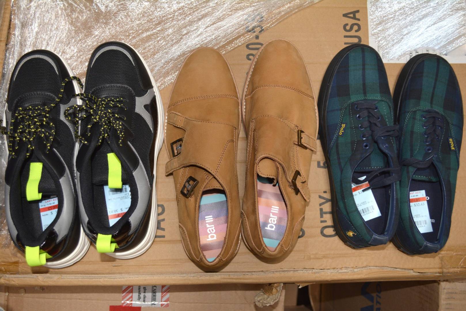HE Department Store Shelf-Pull Men’s Branded Shoe Lots_13