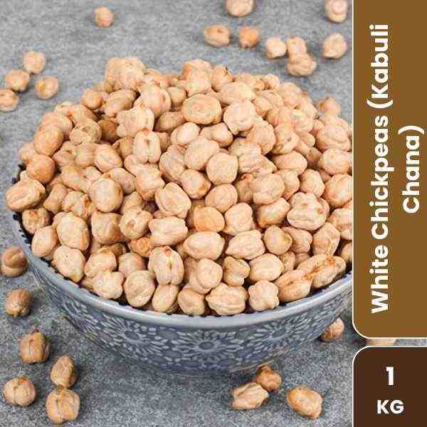White Chickpeas
(Kabuli Chana), 1Kg