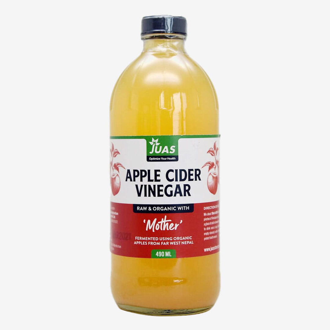 Juas Raw Apple Cider
Vinegar With
Mother, 490ml