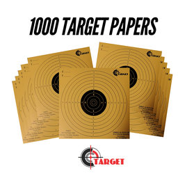 Target Papers Air Rifle 1 Card