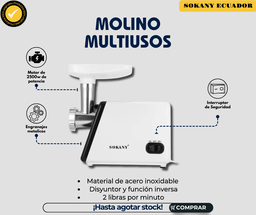 Molino Multiusos - Sokany