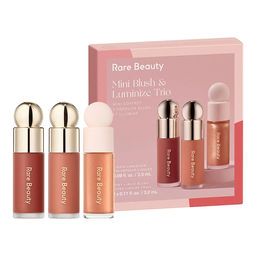 Rare Beauty Mini Blush and Luminize Trio