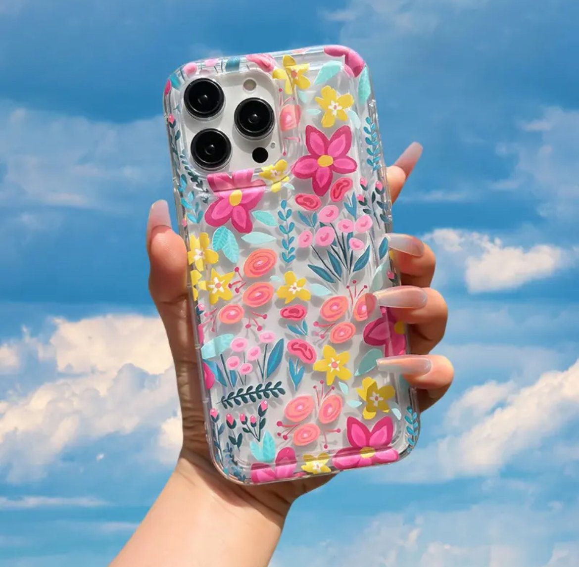Summer collection Vibrant Floral Phone Case_0