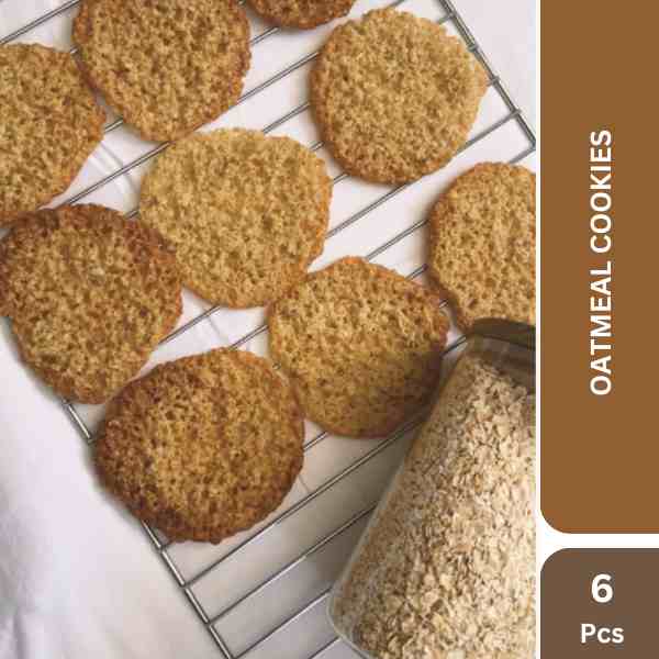 Chhaya Bakes Oatmeal Lace Cookies, 6 Pcs_0