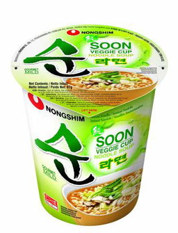 Nongshim Soon Veggie Cup Noodle, 67gm