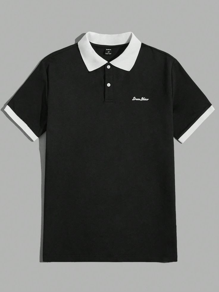 Black Ferex Polo T-shirt _2