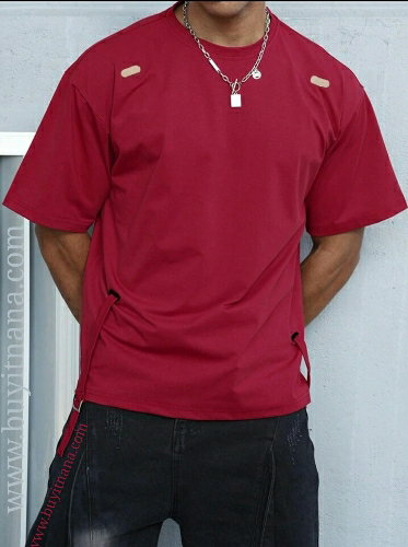 Loose Short Sleeve T-Shirt, Summer T Shirts (Medium & Large)_2