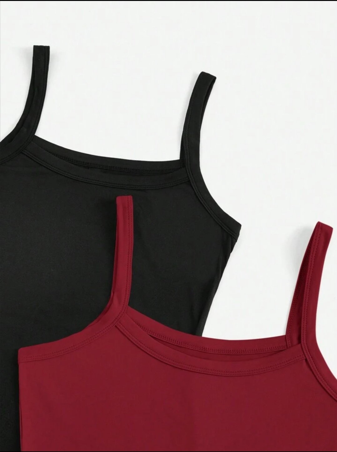 2 Pcs Plain Color Tight Strapless Open Shoulder  (Small Size)_3