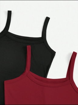 2 Pcs Plain Color Tight Strapless Open Shoulder  (Small Size)