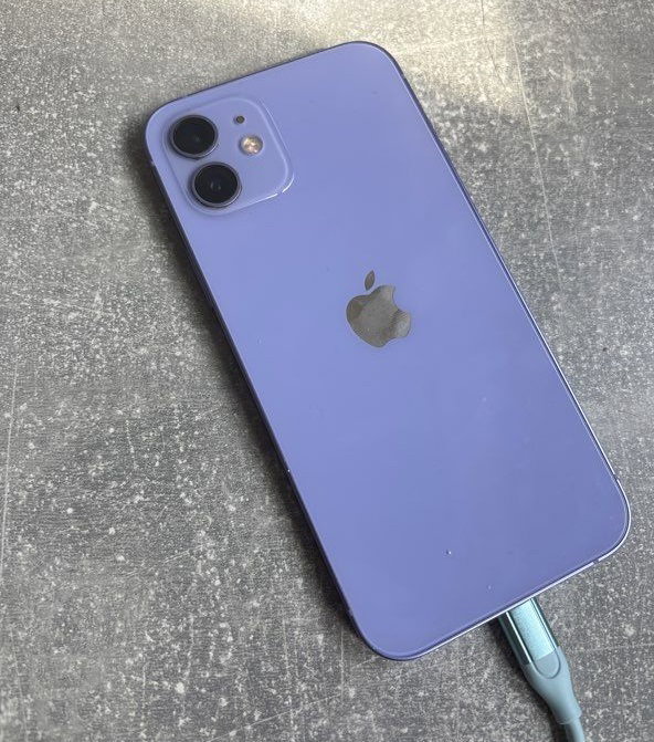 iPhone 12 , 64GB , Purple (Pre owned , Battery Health 96%)
