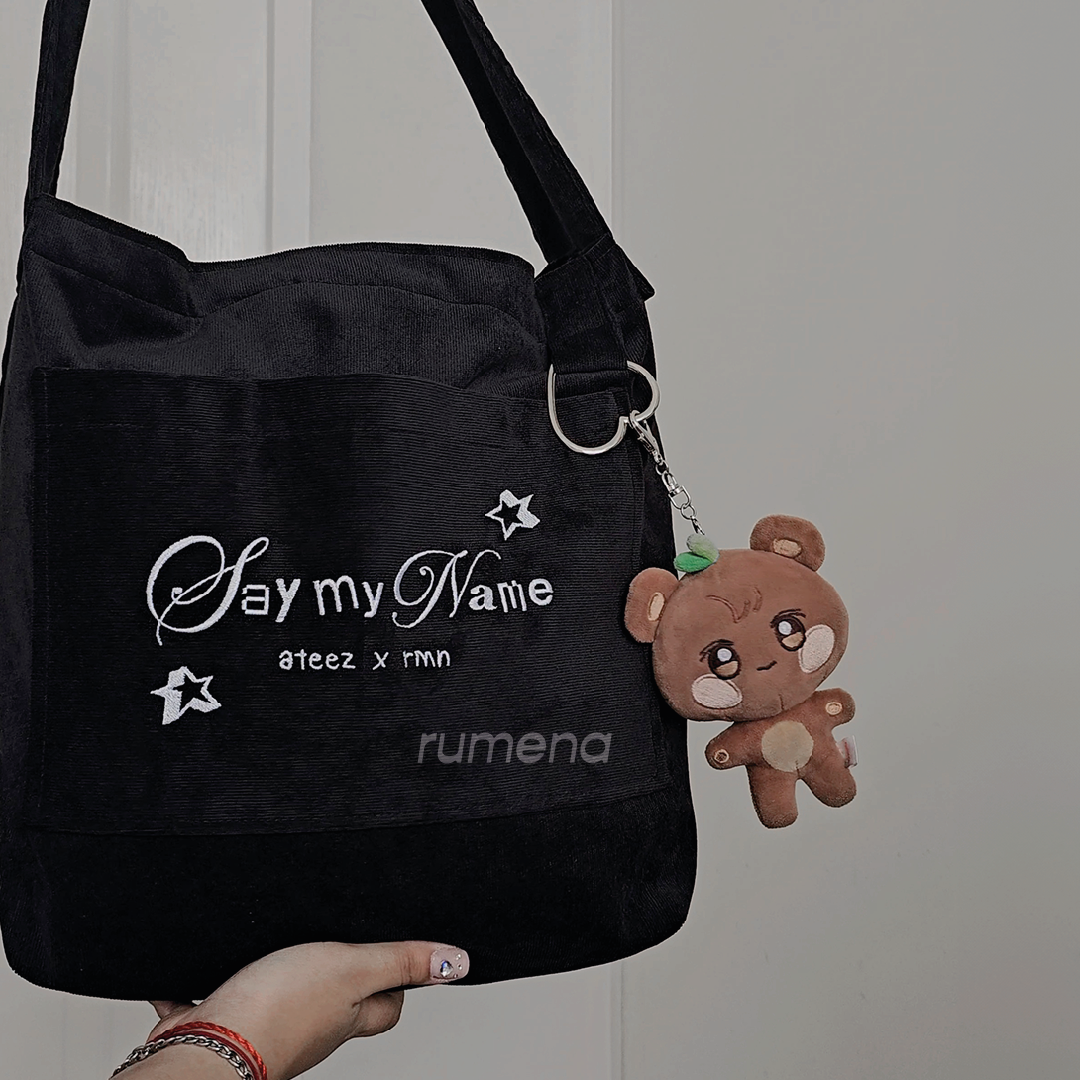 Totebag Say My Name - ATEEZ_1
