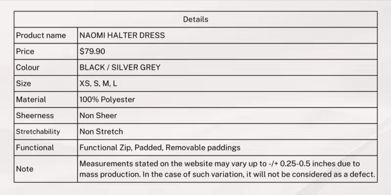 LVD NAOMI HALTER DRESS (SLIVER GREY)_4