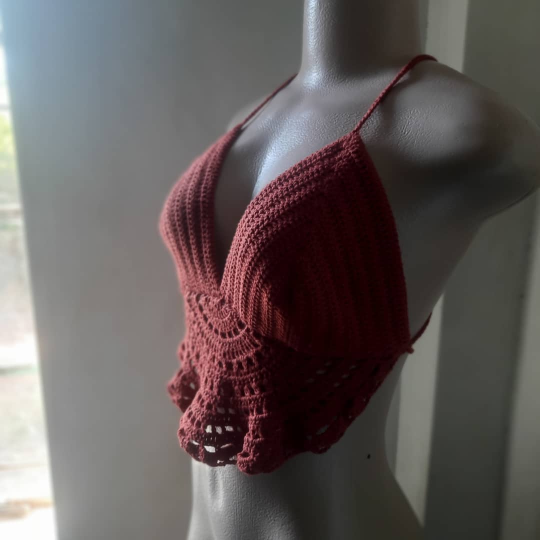 Dziirwa Mandala Bikini Top_0