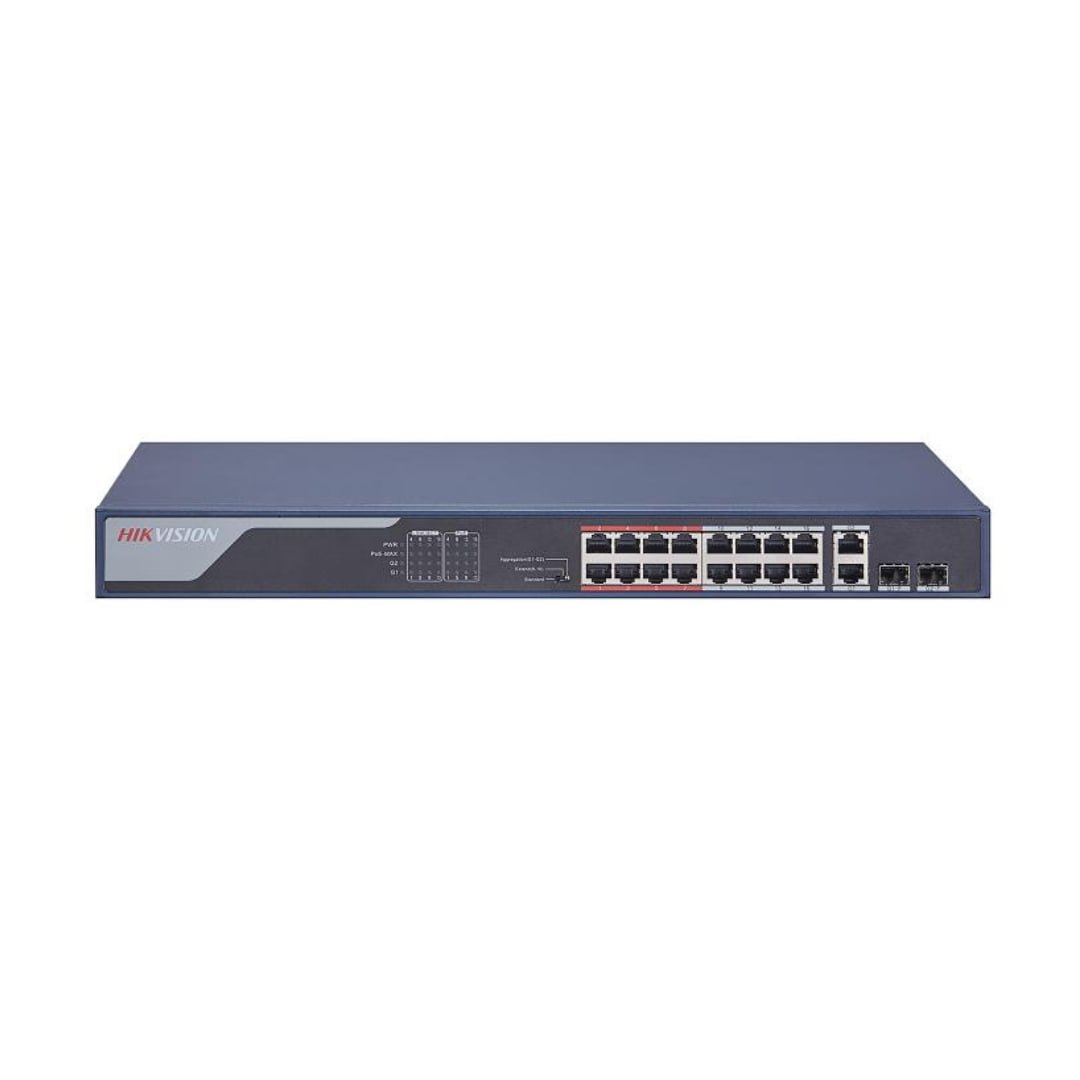 DS-3E1326P-EI - HIKVISION 24 Port Fast Ethernet Smart POE Switch_0