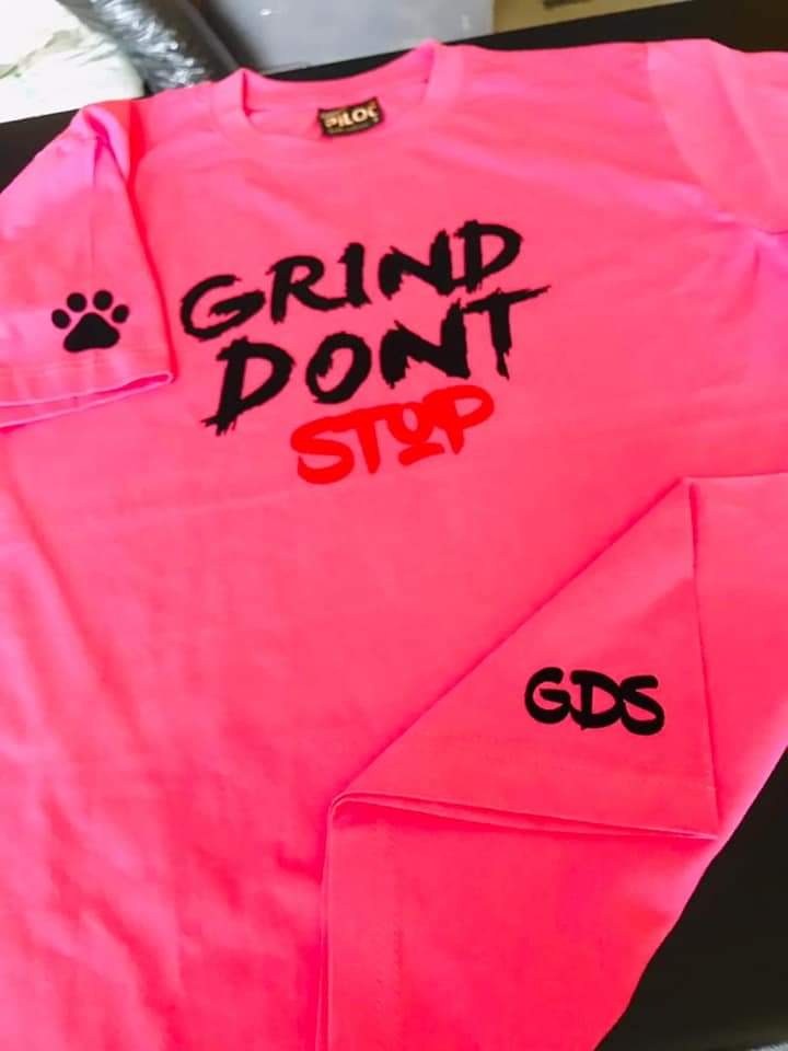 Grind Don't Stop T Shirts assorted colors _2