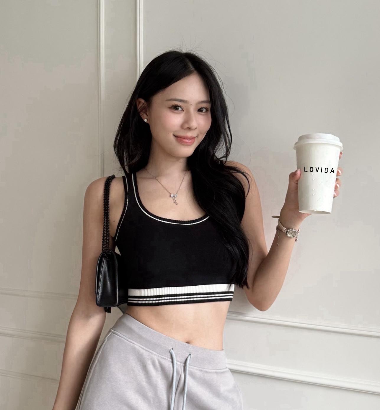 LVD CLASSIC KNIT TOP (BLACK)