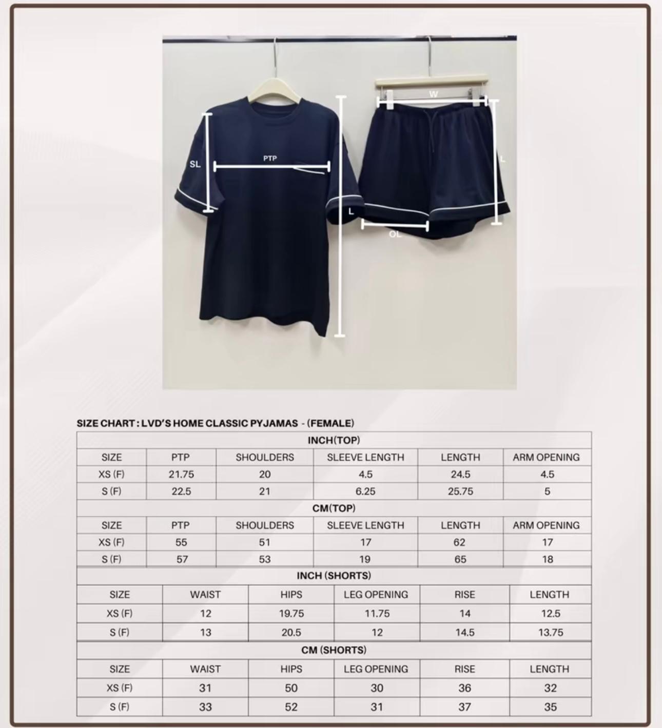 LVD HOME CLASSIC PYJAMAS 