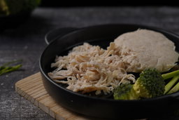 อกไก่ฉีกพริกไทยดำ Chicken Breast Shredded Black Pepper 1kg