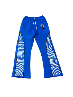 Secret Identity (fingerprint flare pants)