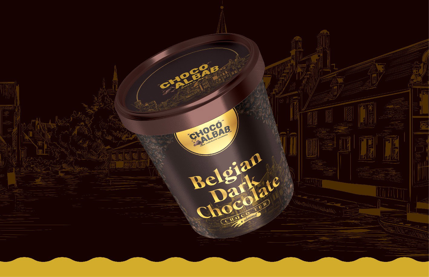 Belgian Dark chocolate tub_0