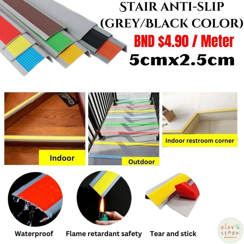 RUBBER STAIR GRIP (per Meter) _0