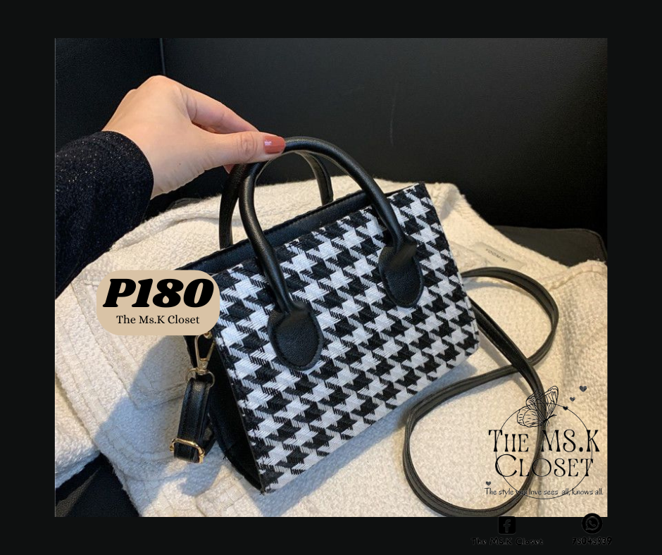 Square Hand bag_1