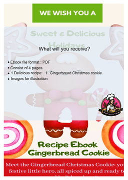 Gingerbread Cookie Recipe Ebook