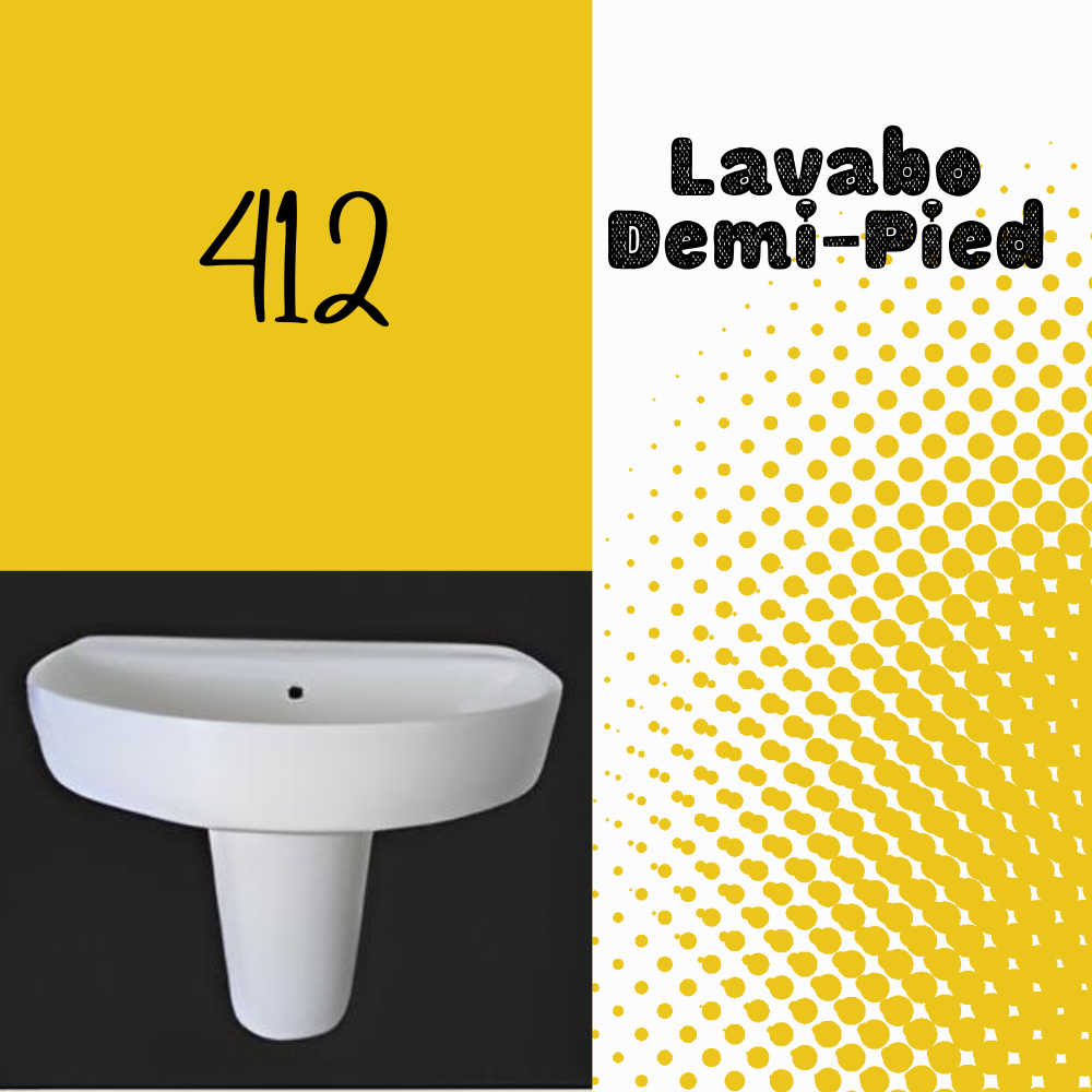 Lavabo demi-pied 412_0